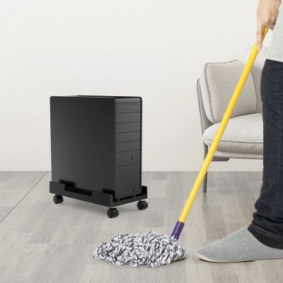 10. Orico CPB3 Computerständer auf Rollen, Tragkraft 20 kg – schwarz
