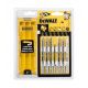 2. DeWALT DT2296-QZ Stichsäge, Stichsägeblatt und Kreissägeblatt Stichsägeblatt Metall 10 Stück.
