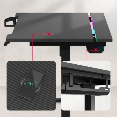 5. Gaming-Schreibtisch Huzaro Hero 8.7 RGB