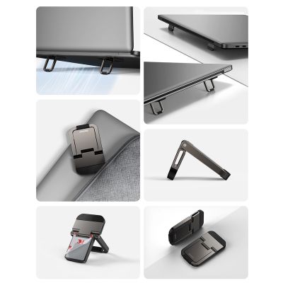 15. Baseus Universal Laptop Standfüße (2 Stk.) grau (LUZC000013)