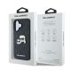 8. Karl Lagerfeld Monogram Karl & Choupette Head Pin Hülle für iPhone 16 – Schwarz