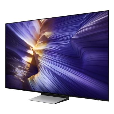44. Samsung QE77S90F OLED-Fernseher 77 Zoll 4K Ultra HD 144 Hz Tizen Dolby Atmos Schwarz