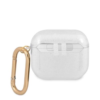2. Guess GUA3UCG4GT AirPods 3-Abdeckung Transparent Glitter Collection