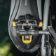 6. Rockbros RD9 SPD Pedalplatten aus Carbonfaser und Titanlegierung – Schwarz