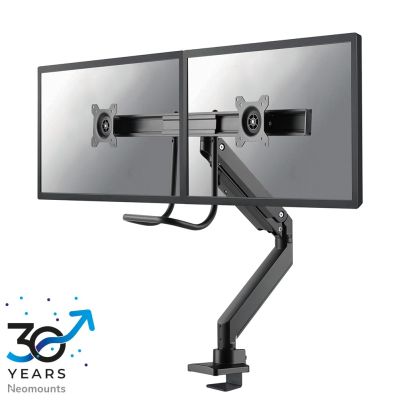 22. Neomounts NM-D775DXBLACK Monitorhalterung/Ständer 81,3 cm (32") Schreibtisch Schwarz