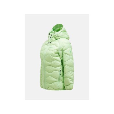 3. PEAK PERFORMANCE Helium Daunenjacke mit Kapuze für Damen, grün