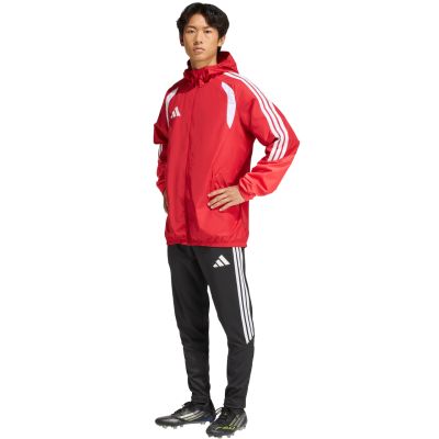 6. Herrenjacke adidas Tiro 26 Competition All Weather rot KB0134