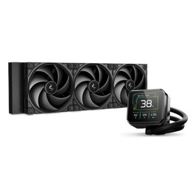 DeepCool Spartacus 360 Prozessor-Flüssigkeitskühlungsset 12 cm Schwarz