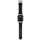 2. Karl Lagerfeld 3D Rubber Karl Head Strap für Apple Watch 38/40/41 mm – Schwarz