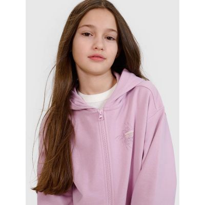 2. Mädchen-Sweatshirt mit Kapuze, 4F 4FJWSS25TSWSF1482-52S
