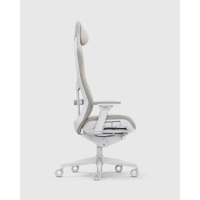 9. Fractal Design Refine 2 Mesh Light Gaming-Stuhl, gepolsterter Sitz, Grau