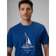 4. Lässiges Herren-T-Shirt mit Aufdruck 4F 4FRSS26TTSHM3996-033S