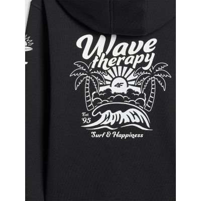 7. Locker geschnittener Kapuzenpullover für Jungen, Größe 4F 4FJRSS26TSWSM3052-20S