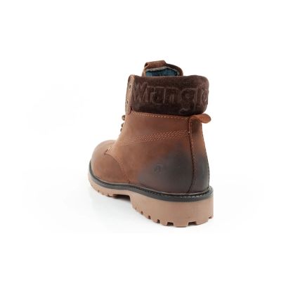 5. Wrangler Arch Fur Herrenstiefel, Chelsea Boots, elegant, isoliert, braun