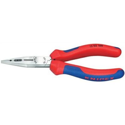 2. Knipex 13 02 160 Multifunktionszange, 1er-Pack, Blau, Rot