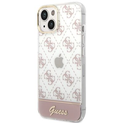 2. Guess GUHCP14MHG4MHP iPhone 14 Plus 6,7 "rosa / rosa Hardcase 4G Pattern Script