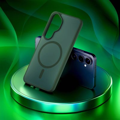 3. 3mk Smoke MagCase für Samsung Galaxy S26+ - grün
