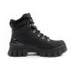 4. Lee Cooper Damen Winter Wandersportschuhe, isoliert, schwarz, hoch
