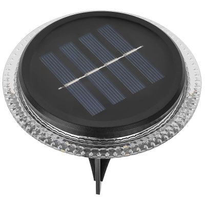 36. Solar-Scheibenlampen zur Boden- oder Wandmontage, 2 Stück