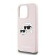 6. Karl Lagerfeld Silikon Karl&Choupette MagSafe Case für iPhone 15 Pro - Pink