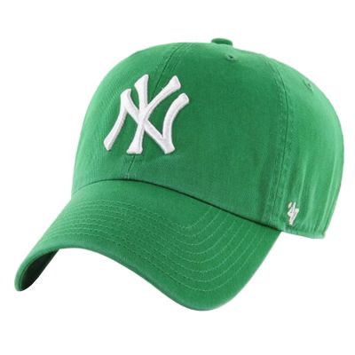 47 Brand New York Yankees MLB Clean Up Jr Cap B-RGW17GWS-KY-KID Grün Einheitsgröße