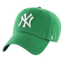47 Brand New York Yankees MLB Clean Up Jr Cap B-RGW17GWS-KY-KID Grün Einheitsgröße