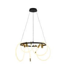 Tigris Coil 4000K Gold LED-Pendelleuchte