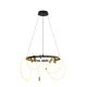 Tigris Coil 4000K Gold LED-Pendelleuchte