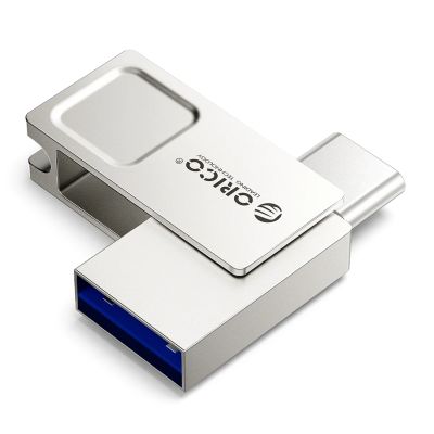 Orico U301 128 GB USB-A/USB-C USB 3.2 Gen 1 USB-Stick – Silber