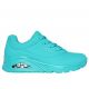 Damen-Sportschuhe Skechers Uno Stand On Air Sneaker grün (73690-TURQ)