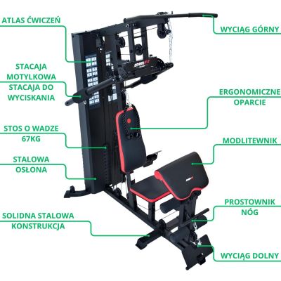 25. GYM TRAINING ATLASE 5800 ARES ENERO FIT