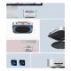 8. Orico MiniLink 9-in-1 Dockingstation mit M.2 SSD-Festplatteneinschub – Silber