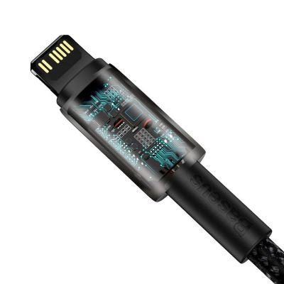 11. Baseus CATLWJ-A01 Lightning – USB-C PD 20 W 480 Mbit/s 2 m Kabel – Schwarz