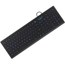 KeySonic KSK-8031INEL-B (DE) Tastatur, industrietauglich, USB, QWERTZ, Deutsch, Schwarz