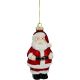 2. GLAS-CHRISTBAUMKUGEL IN FORM EINES WEIHNACHTSMANNS SASKA GIFT & DECOR