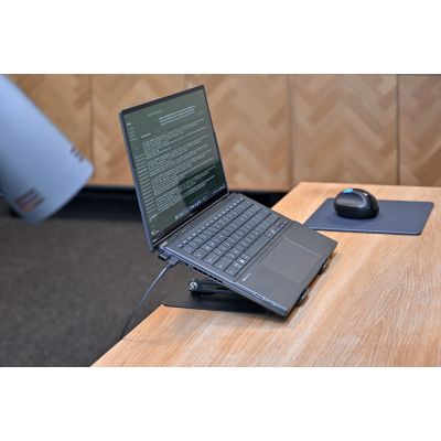 21. MEDIA-TECH VERSTELLBARER, DREHBARER, ERGONOMISCHER LAPTOPSTÄNDER ROTO MT2662
