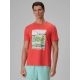 Herren-T-Shirt mit Aufdruck, regulär, Größe 4F 4FRSS26TTSHM4304-63S