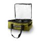 5. OFFLANDER Geschlossener Koffer mit transparentem Deckel, PVC, 28 l