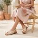 8. Beige Damensandalen Filippo DS7923