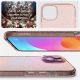 Spigen Liquid Crystal Glitter Hülle für iPhone 15 Plus – rosa und transparent