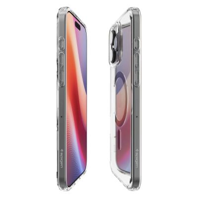 4. Spigen Ultra Hybrid Mag-Hülle mit MagSafe Carbon Fiber für iPhone 16 Pro Max – Dunkelgrau