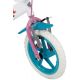 TOIMSA 12" Paw Patrol Kinderfahrrad Weiß 1281 Mädchen