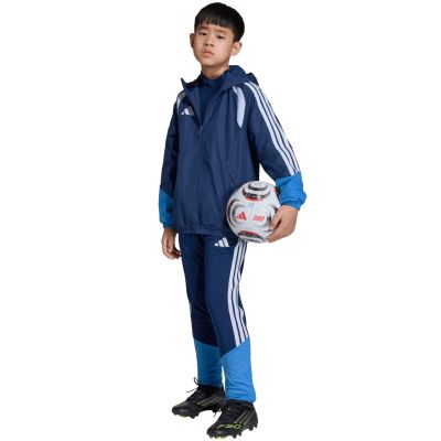 14. adidas Tiro 26 Competition Allwetter-Kinderjacke Blau JL7300