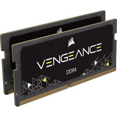 7. SO DDR4 16GB PC 2666 CL18 CORSAIR KIT (2x8GB) VENGEANCE Bla Einzelhandel