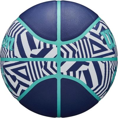3. WILSON NBA DRV PLUS DAZZLE CAMO BSKT INDIGO BASKETBALL S.5