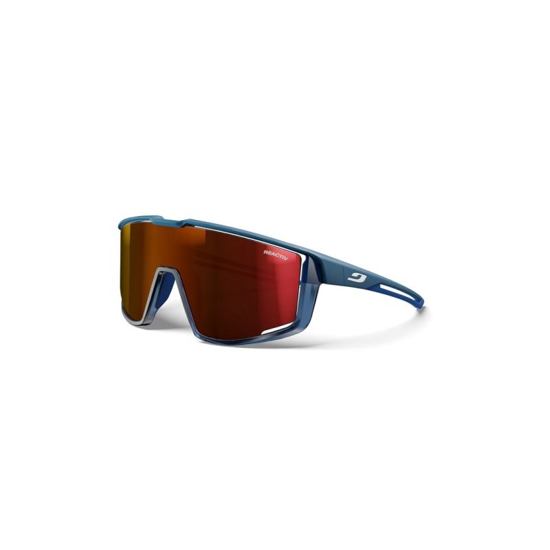 Julbo FURY Reactiv 0-3 HC Matte Blue Radsport-Sonnenbrille