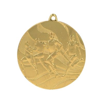 2. Goldmedaille – Laufen – Stahlmedaille 50 mm