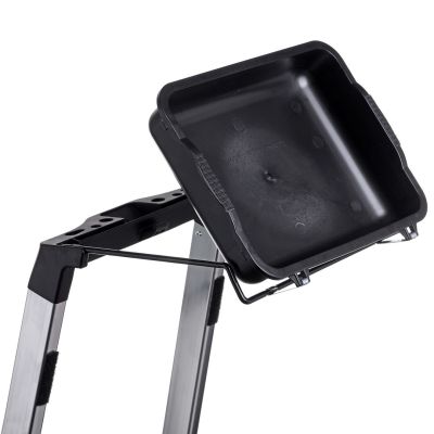 12. Krause Security 126528 4-stufige Aluminiumleiter