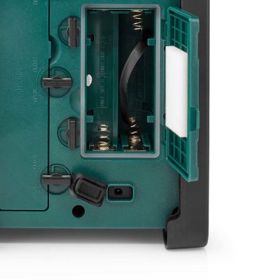 6. Nedis RDDB3100GN Tragbares Radio Analog & Digital Schwarz, Grün