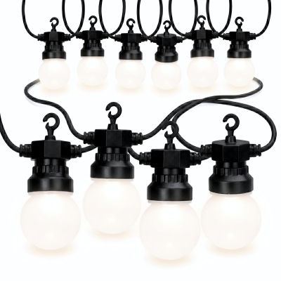 Gartengirlande Partybeleuchtung 20 LED G50 Timer kombinierbar